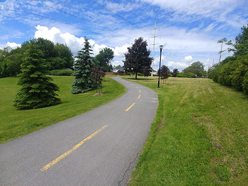asphalte piste cyclable Rive-Sud