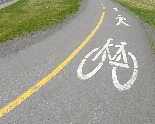 asphalte piste cyclable Rosemont
