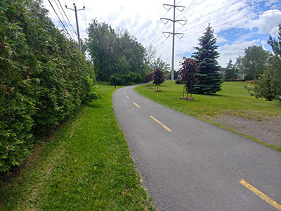 asphalte piste cyclable Saint-Hyacinthe