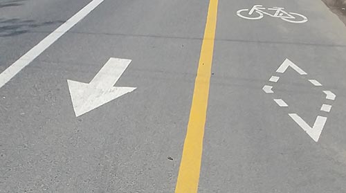 asphalte piste cyclable Sainte-Thérèse