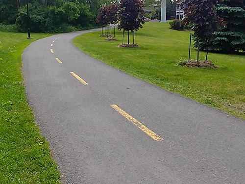 asphalte piste cyclable Terrebonne