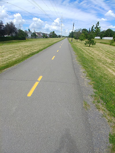 asphalte piste cyclable Villeray