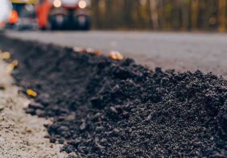 asphalte stationnement