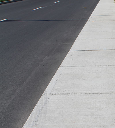 bordure et trottoir Beloeil