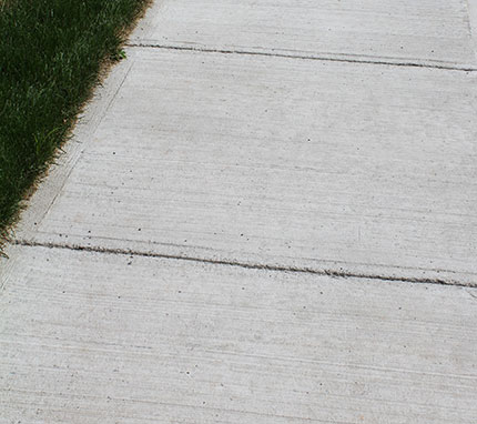 bordure et trottoir Chambly