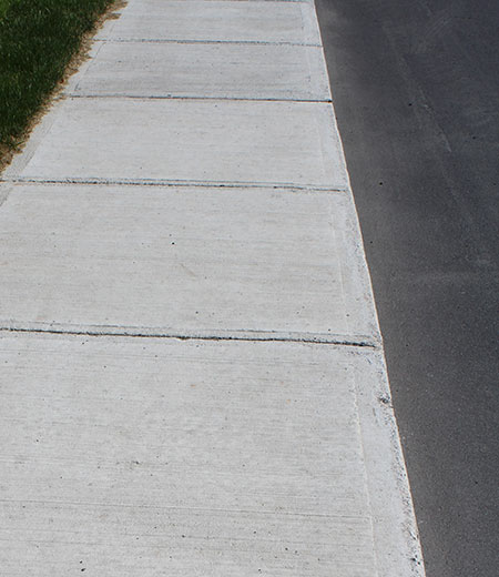 bordure et trottoir Mirabel