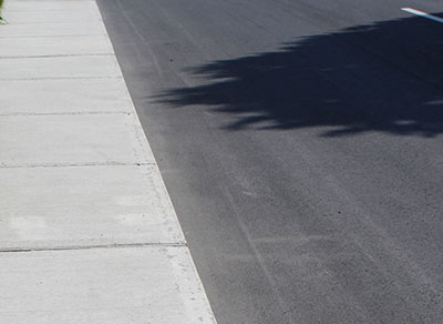 bordure et trottoir Rive-Sud