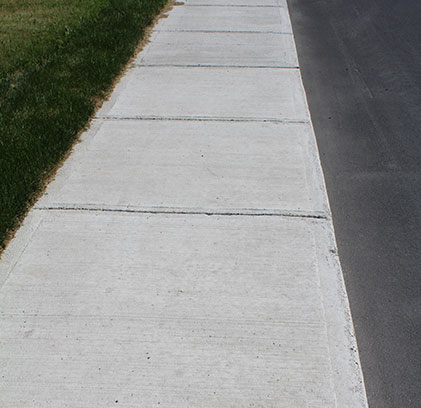 bordure et trottoir Saint-Constant