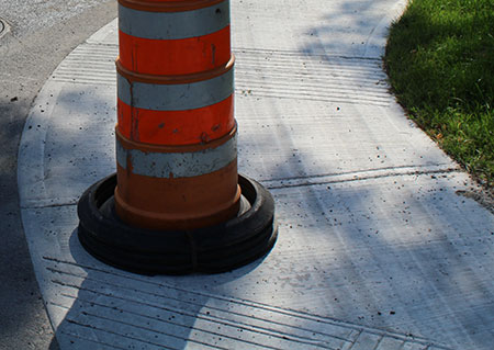 bordure et trottoir Saint-Lambert