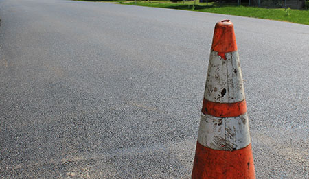 Pavage et construction de rue Blainville