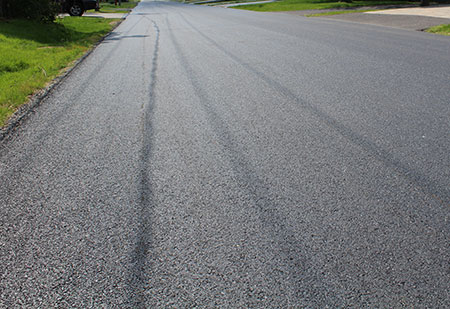 Pavage et construction de rue La Prairie