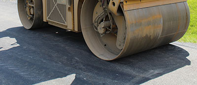 Pavage et construction de rue Lachine