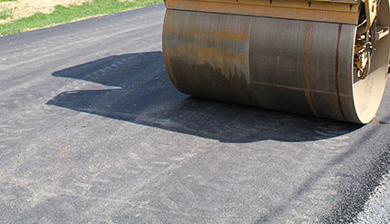 Pavage et construction de rue Rosemont