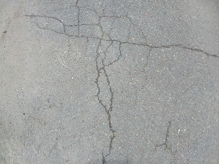 Fissure ASPHALTE Ahuntsic