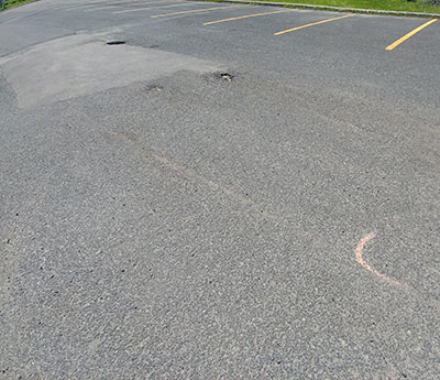 Réparation nids de poule et fissures Hochelaga