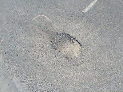 Réparation nids de poule et fissures Verdun